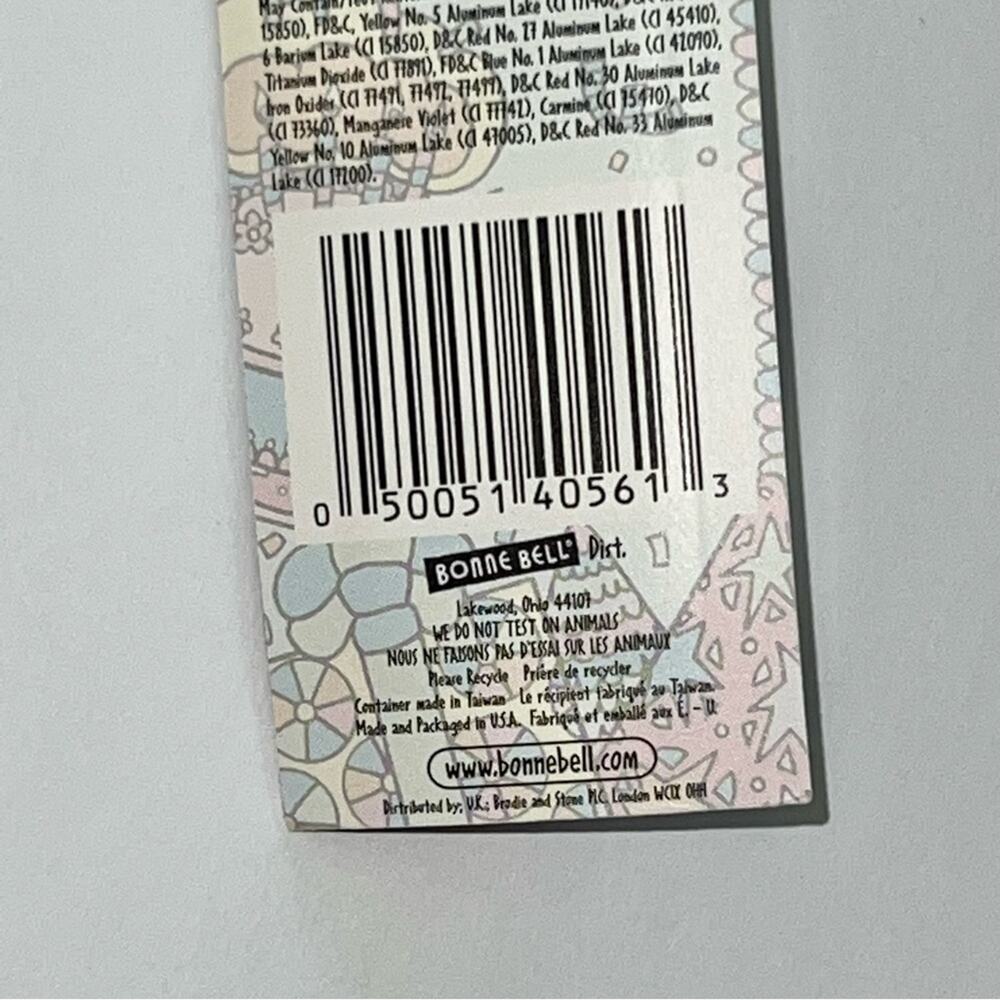 VTG RARE Y2k Bonne Bell Lip Smackers Sponge On Layered Birthday Cake Gloss - Picture 8 of 9